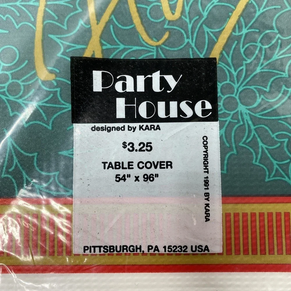 Vtg Happy Holidays 54